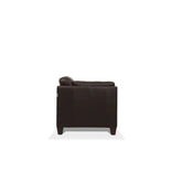 Matias Chocolate Leather Sofa Model 55010 By ACME Furniture